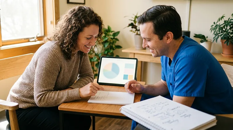Practice manager and periodontist planning a PPC budget weighted toward implant cases