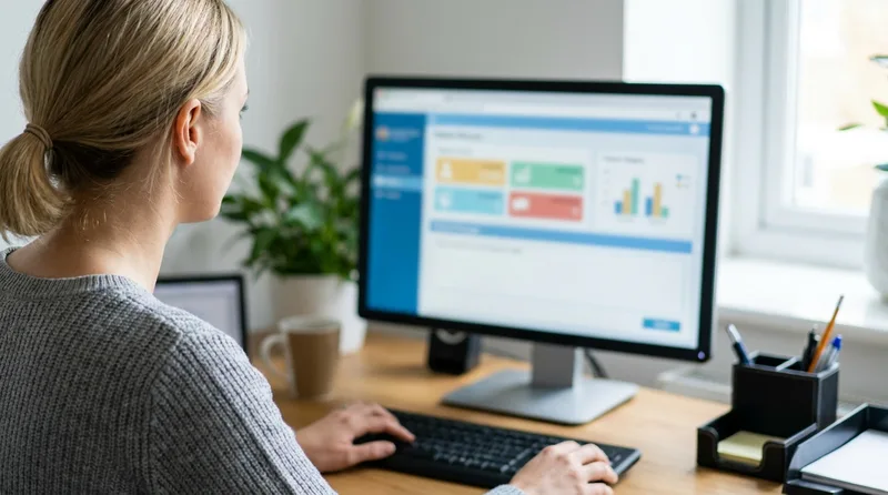 Office coordinator logging a dental prescription refill request message into practice management software